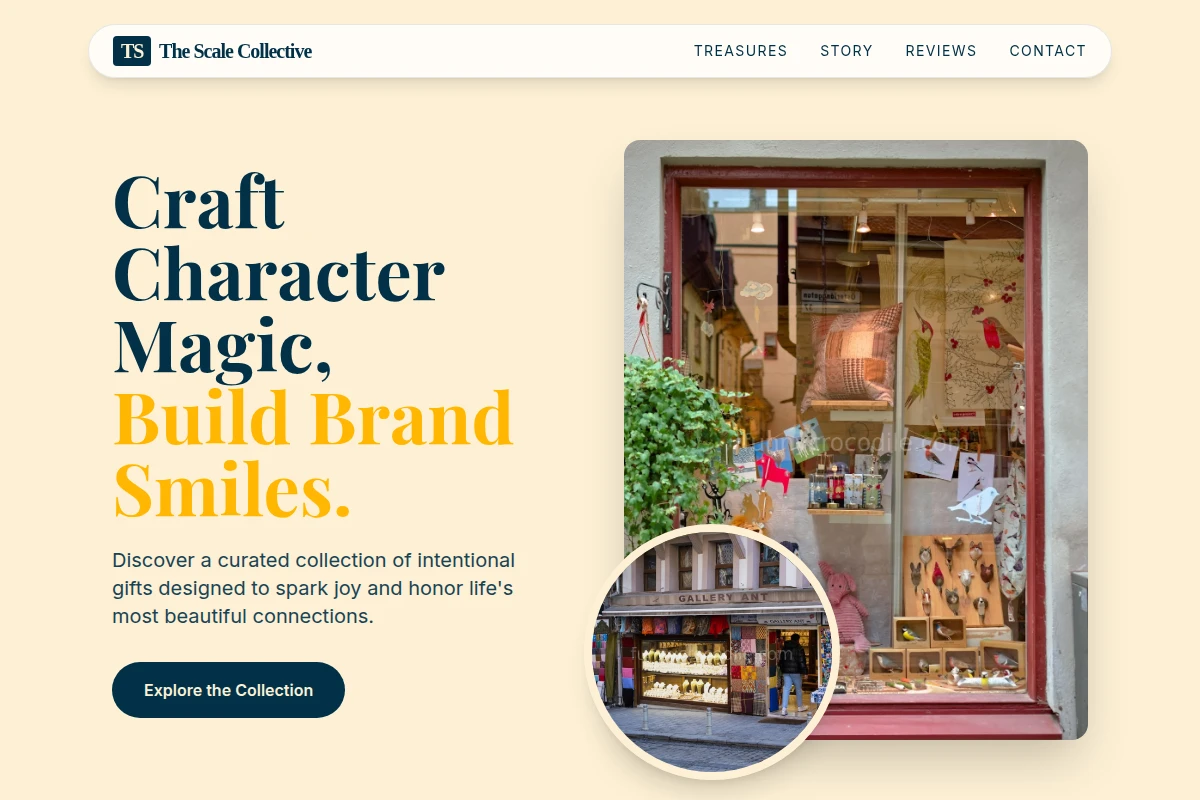 Vibrant Gift Shop